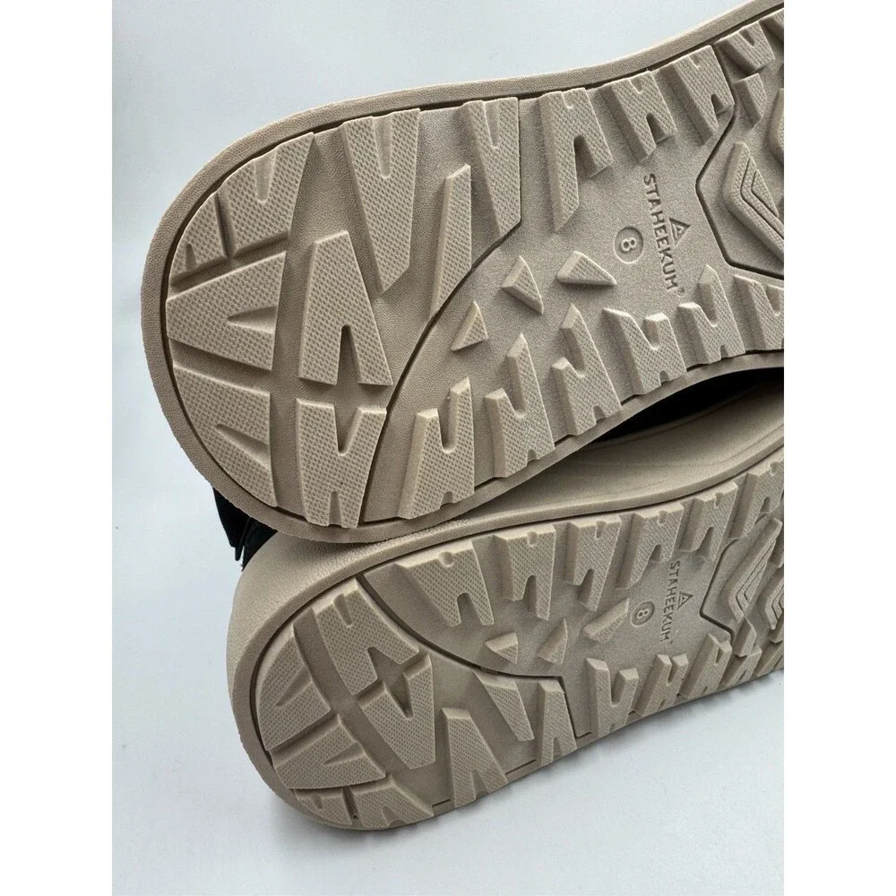 Staheekum Women's Quilted Cushioned Footbed Slip On Shoes - SIZE 8 Black